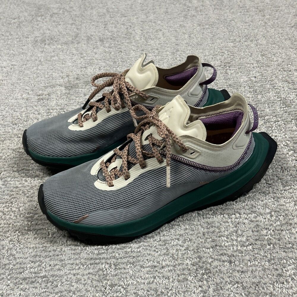 Vasque Shoes Women's 7 Hiking Trail Here Low Re:Connect Gray Cream